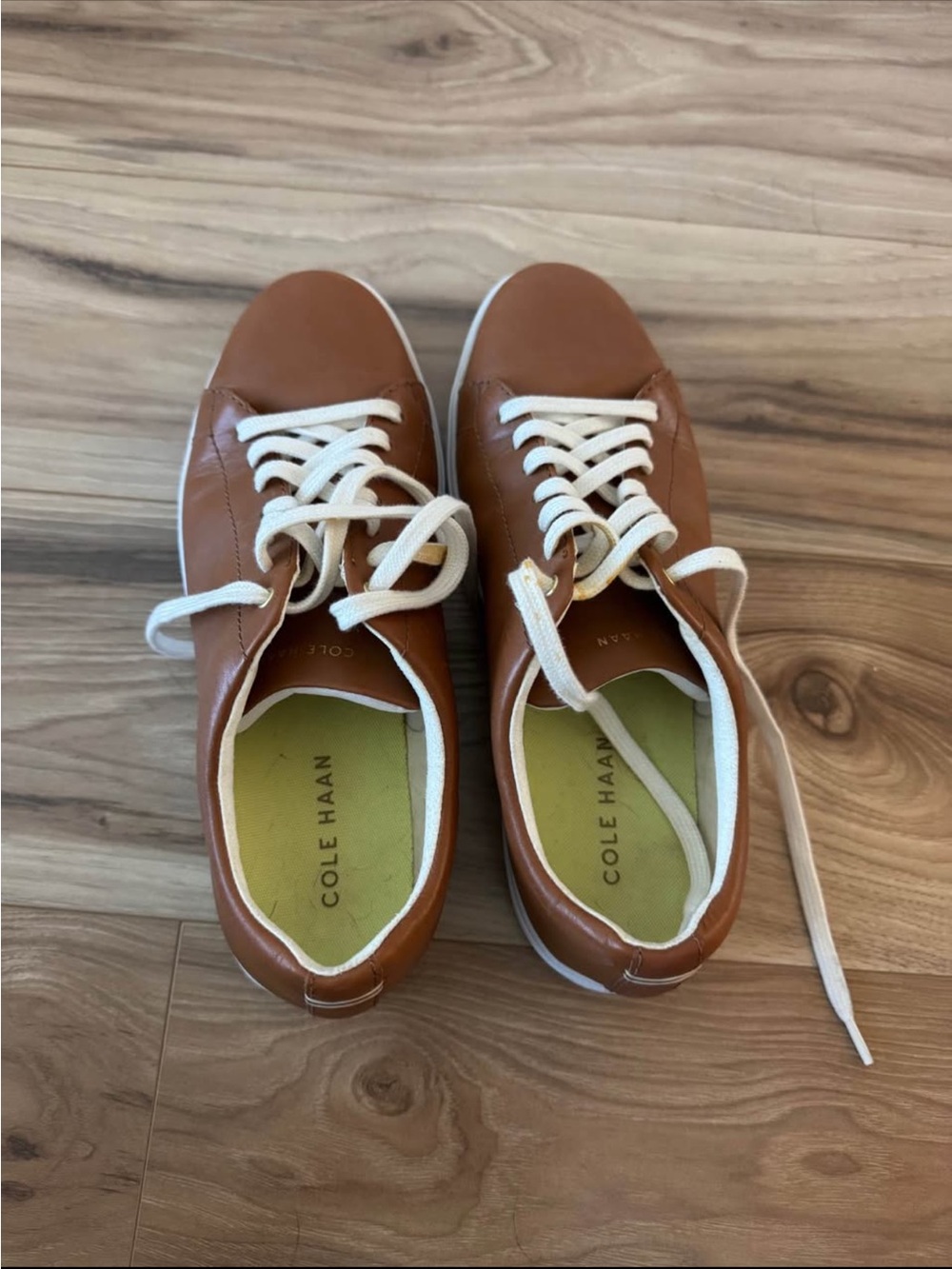 Cole Haan Tan Leather Sneakers 8.5